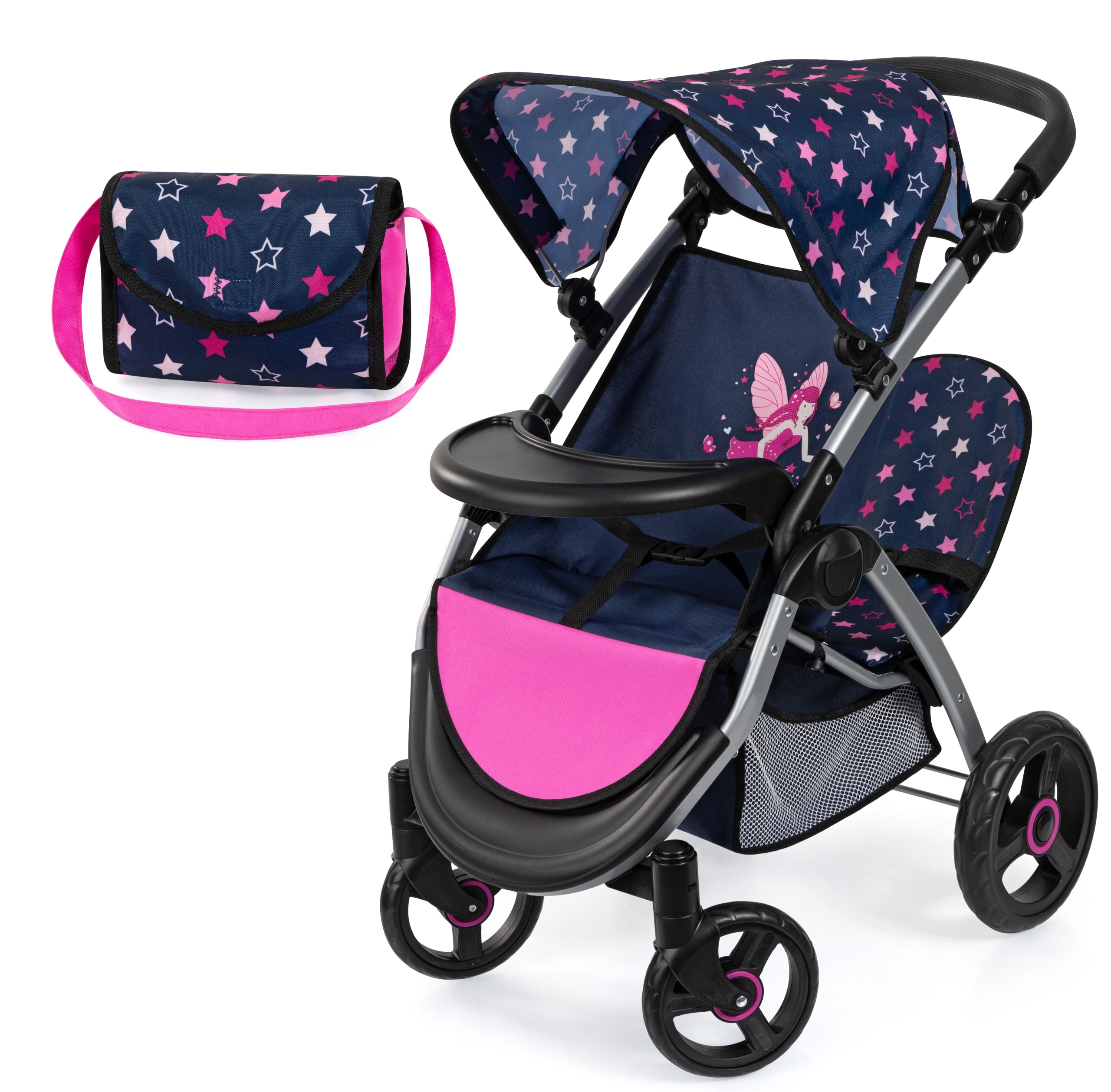 Zintegrowany kosz na zakupy i torba na ramię