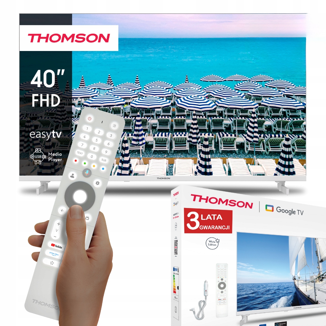 Ergonomiczny pilot z podświetleniem dla wygodnej obsługi