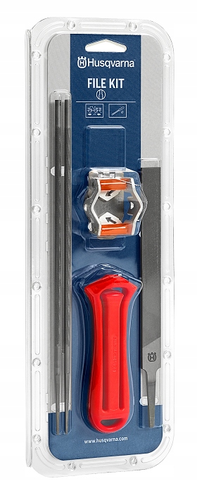 Zestaw do ostrzenia łańcucha Husqvarna X-Cut – Utrzymaj swój łańcuch w doskonałej kondycji