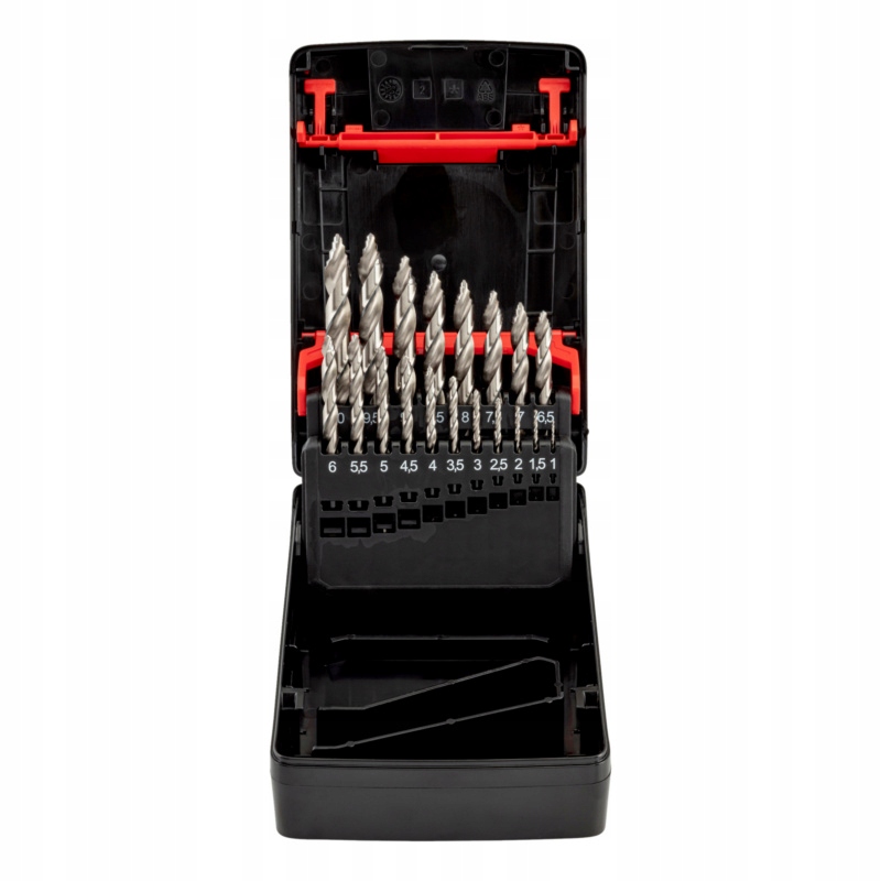 ZEST-WIERT-HSS-DIN338-SMARTSTEP-(D1-10) – Profesjonalny zestaw wierteł HSS