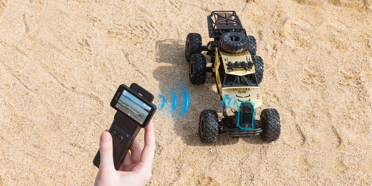 Bezprzewodowe sterowanie z Bluetooth i Wi-Fi