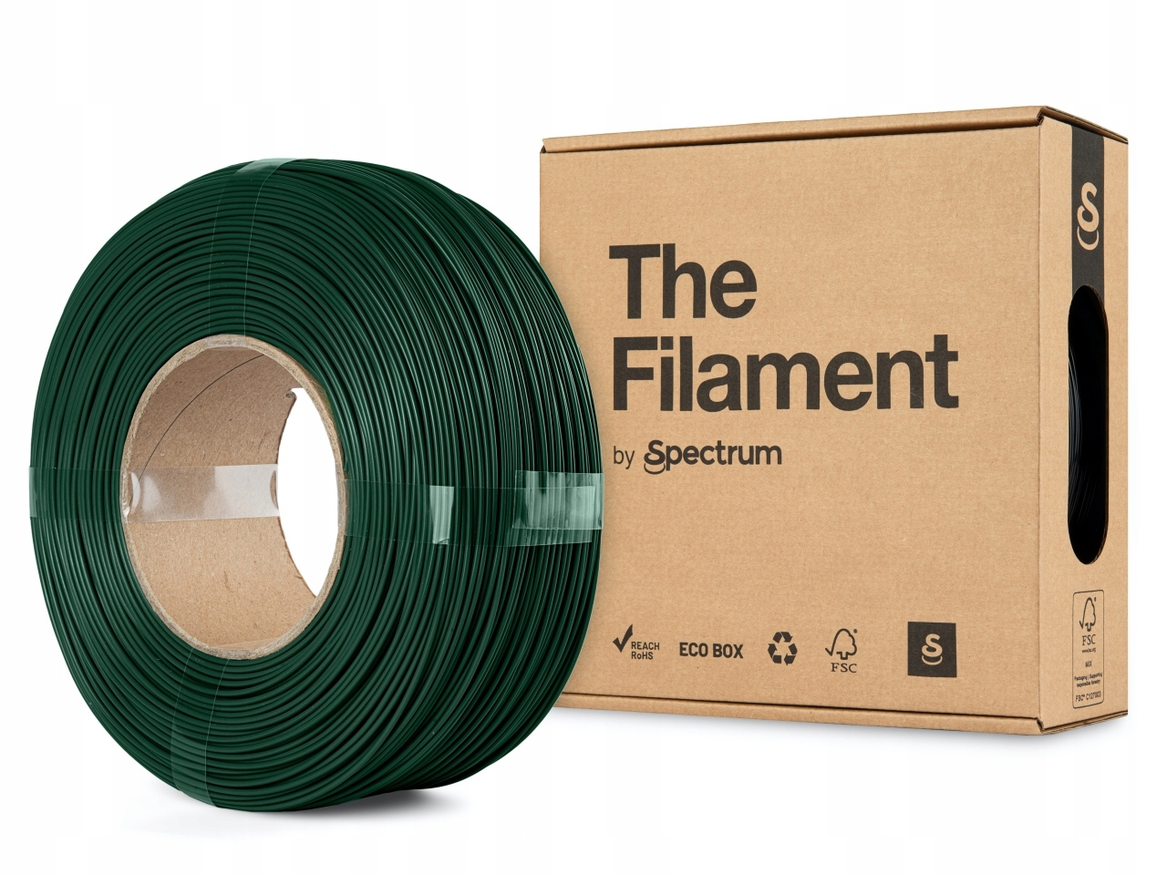 Filament Spectrum Refill PLA High Speed 1,75mm 1kg - Zielony mech