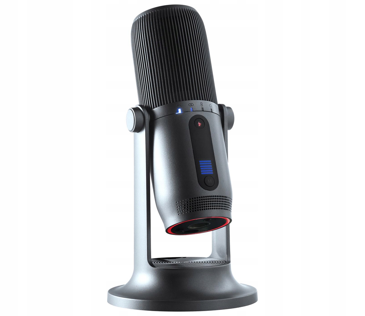 Dodatkowe funkcje i akcesoria – Wskaźniki LED i stojak mikrofonowy