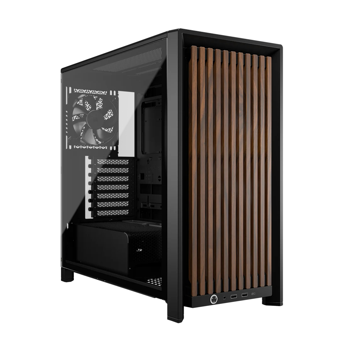 CORSAIR Obudowa Midi FRAME 4000D RS Wood Mid-Tower – Elegancka i funkcjonalna