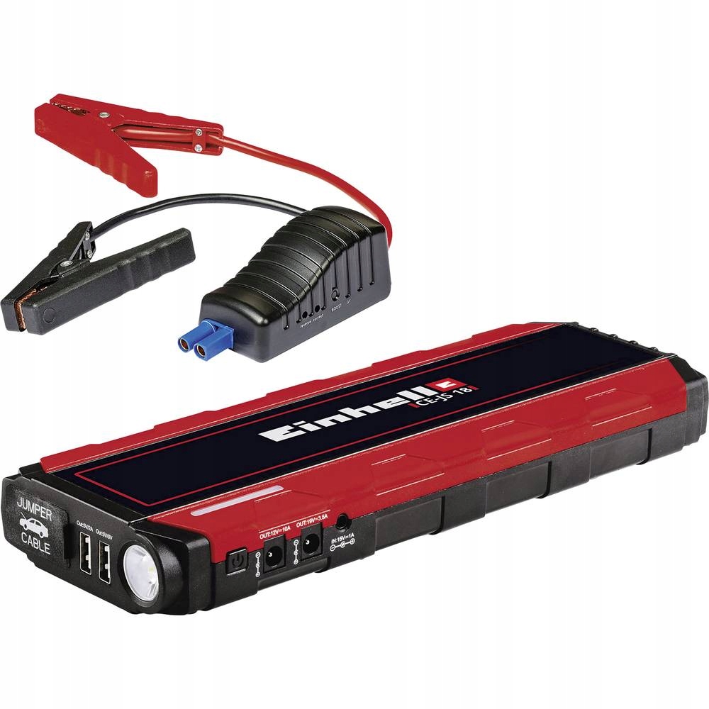 Einhell Jump-Start - Power Bank CE-JS 18 – Niezawodne wsparcie w awaryjnych sytuacjach