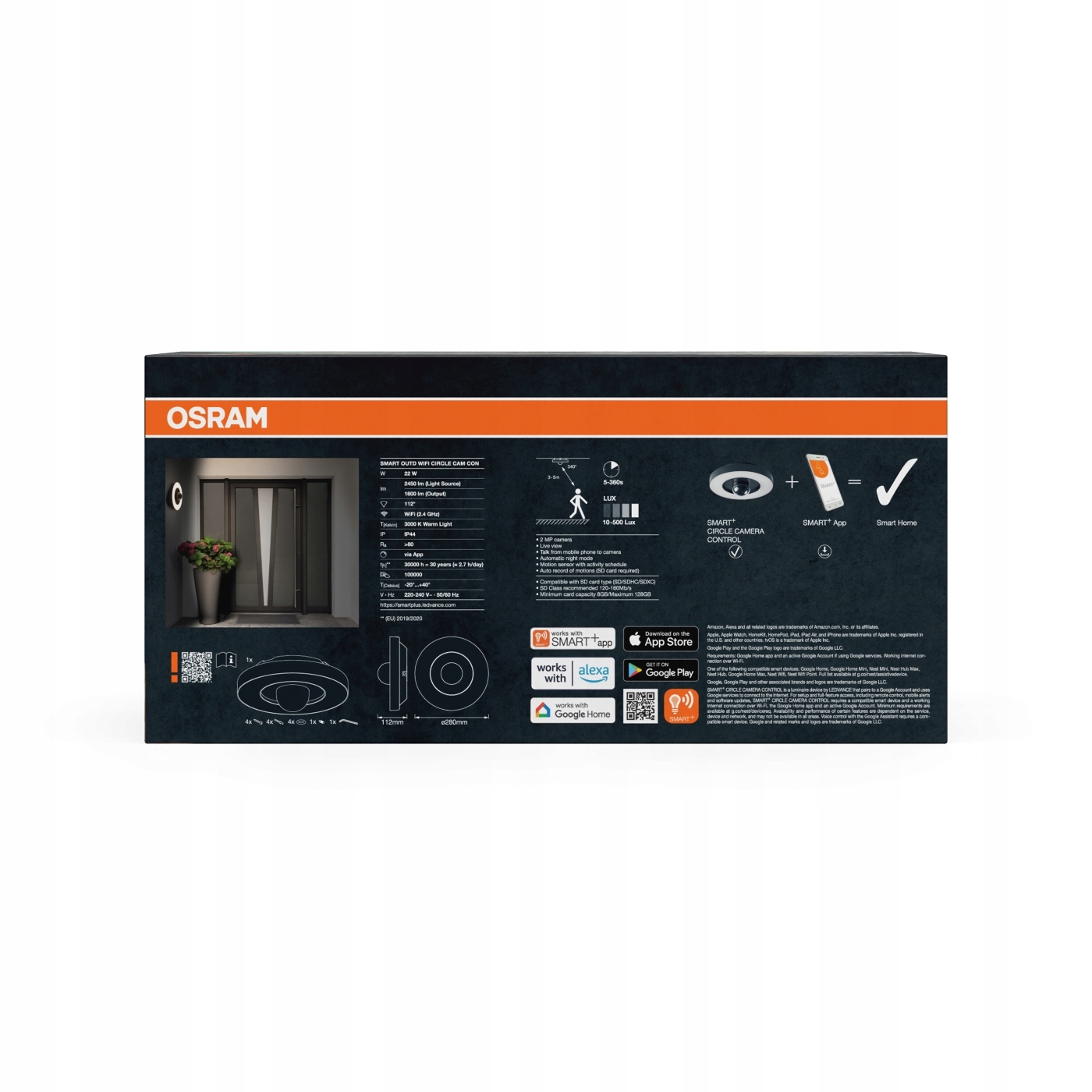 Wbudowana kamera HD i alarm – zwiększone bezpieczeństwo