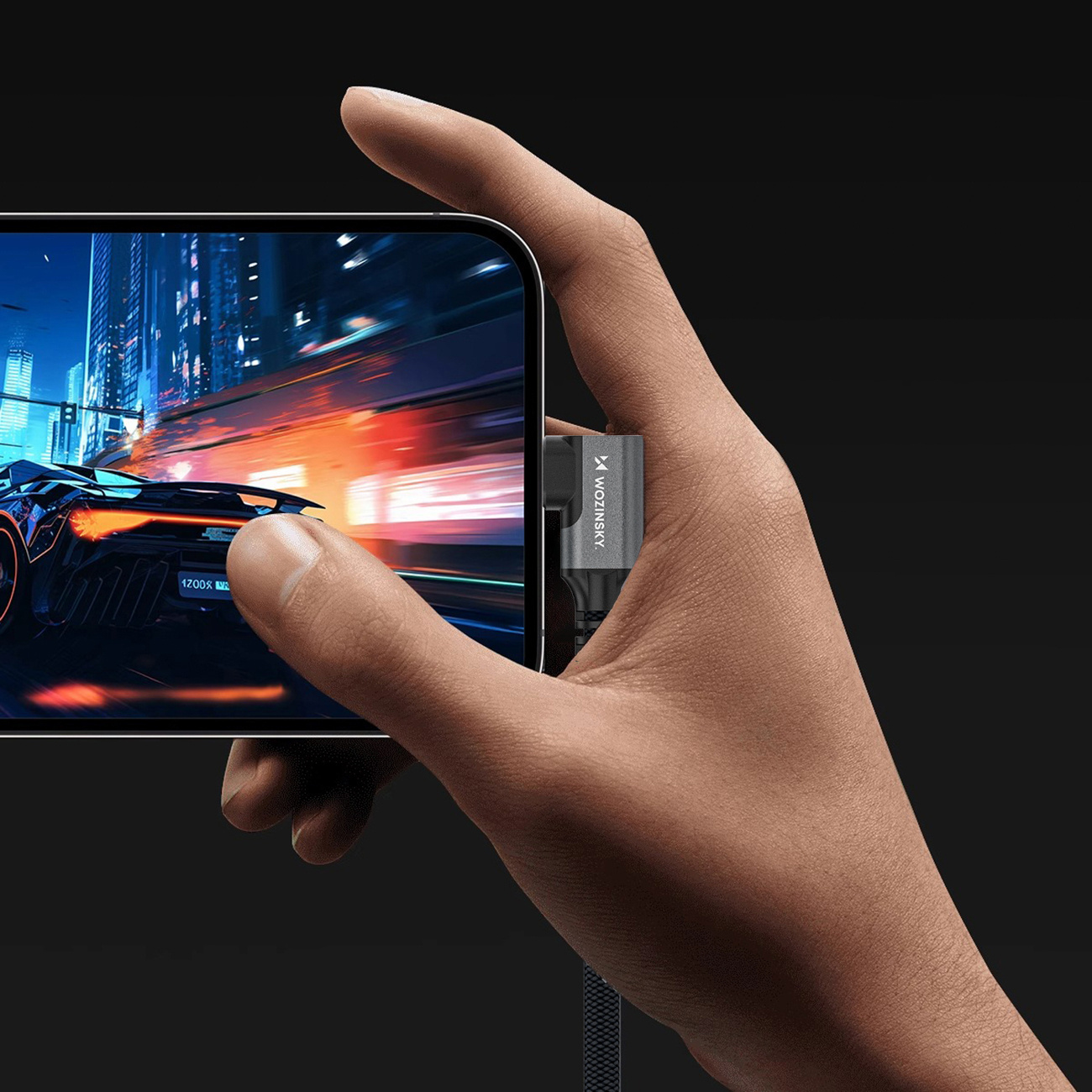 Wysoka moc 240W – Szybkie ładowanie i transfer danych