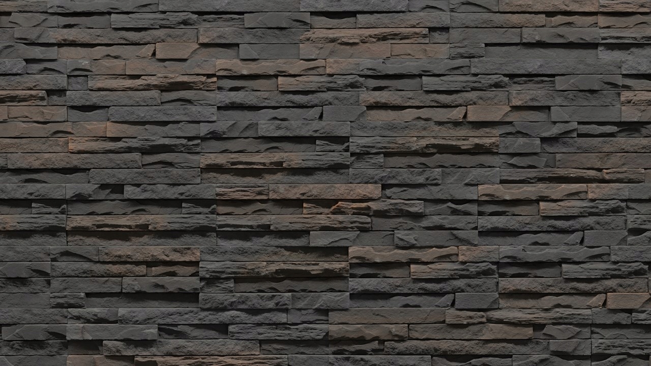 Kamień elewacyjny Minnesota 3 czarny 33x10,5 cm – Idealny wybór do Twojego wnętrza i elewacji