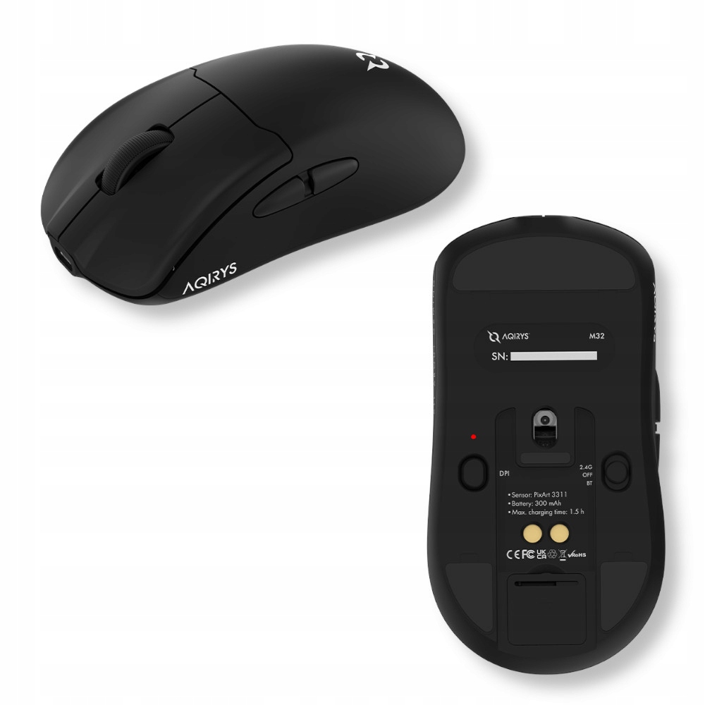 Wyjątkowa precyzja dzięki sensorowi PixArt 3311