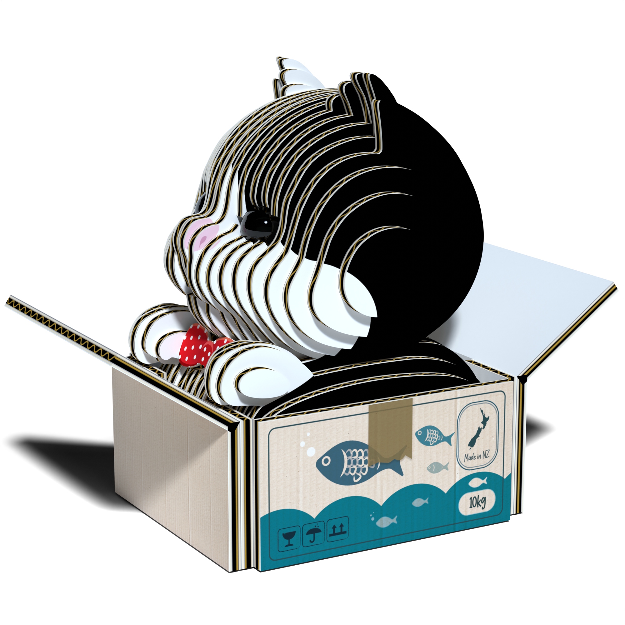 Zestaw do samodzielnego składania – instrukcja i nietoksyczny klej w komplecie