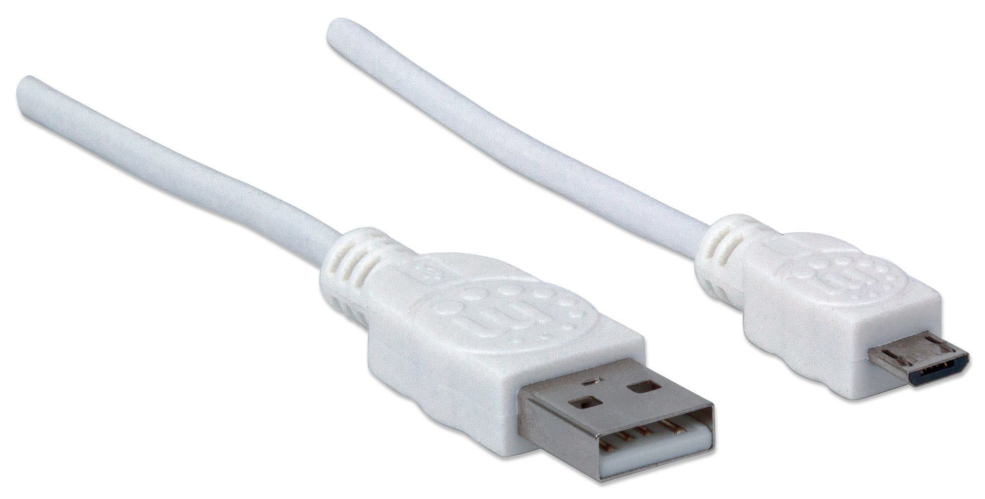 Kabel USB-A - microUSB 1 m Biały (323987) – Idealne połączenie dla Twojego urządzenia