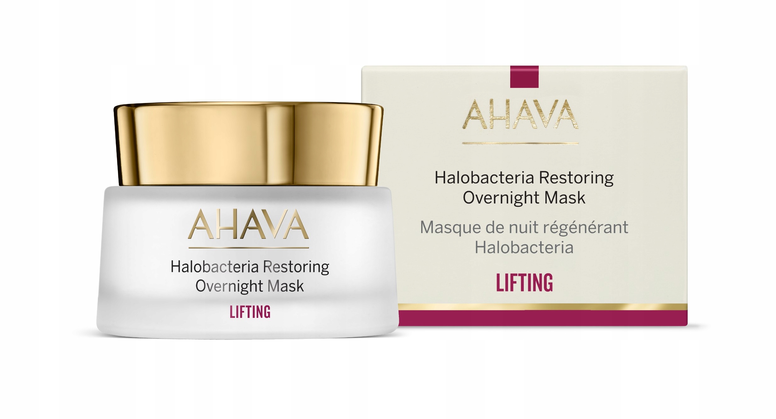 AHAVA Halobacteria Restoring Overnight Mask 50 ml – Odkryj moc nocnej regeneracji