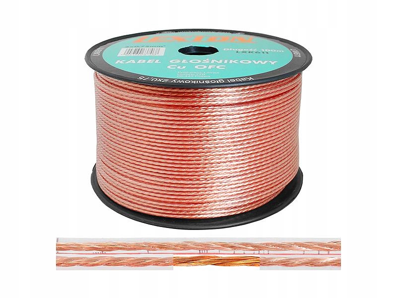 Kabel głośnikowy LEXTON HI-FI/2X0.75 – Doskonałe połączenie audio