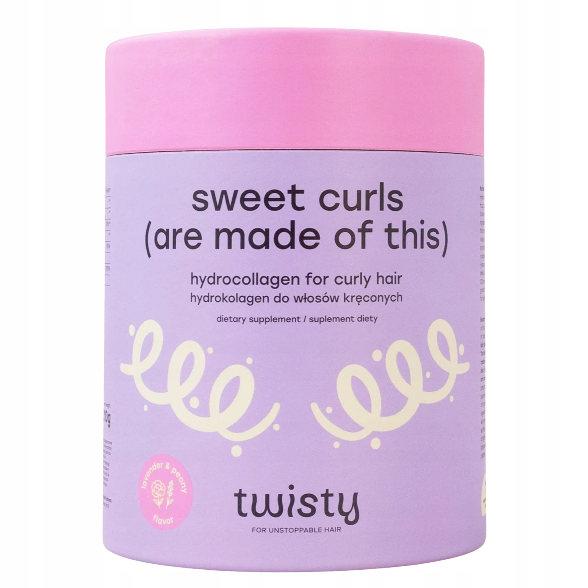 TWISTY Sweet Curls (Are Made of This) – Kolagen z biotyną dla pięknych loków