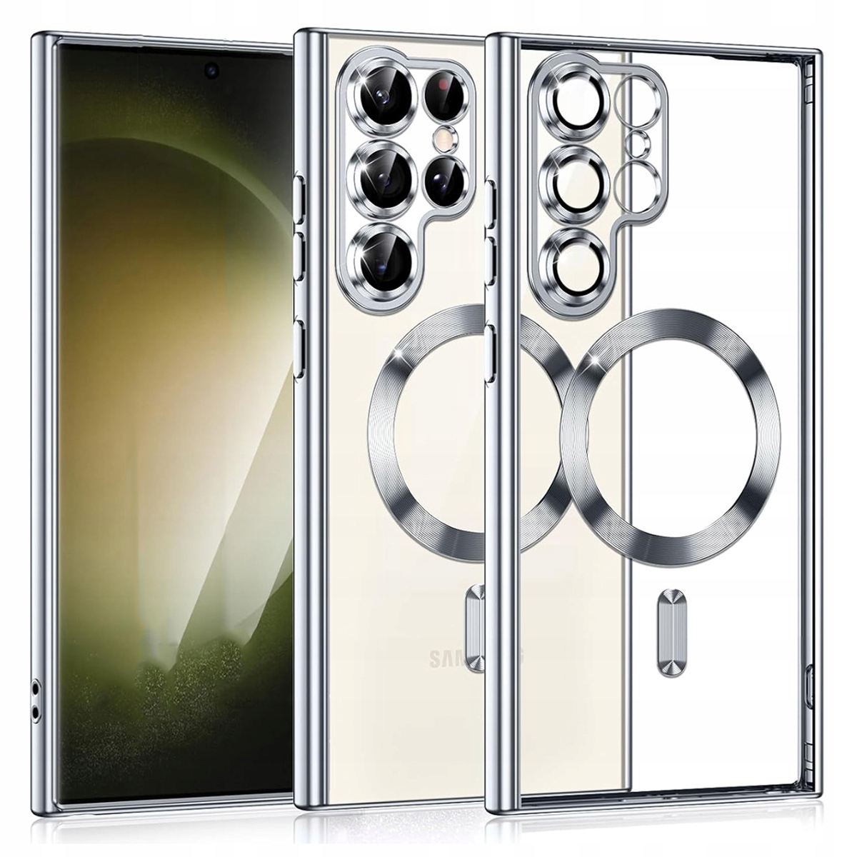 Etui Supero magnetyczne TPU Plating do Galaxy S22 Ultra – Ochrona i styl w jednym