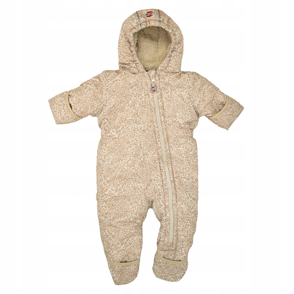 Kombinezon zimowy wodoodporny Lodger Skier Folklore Taslon Birch 86 – Komfort i ochrona dla Twojego dziecka