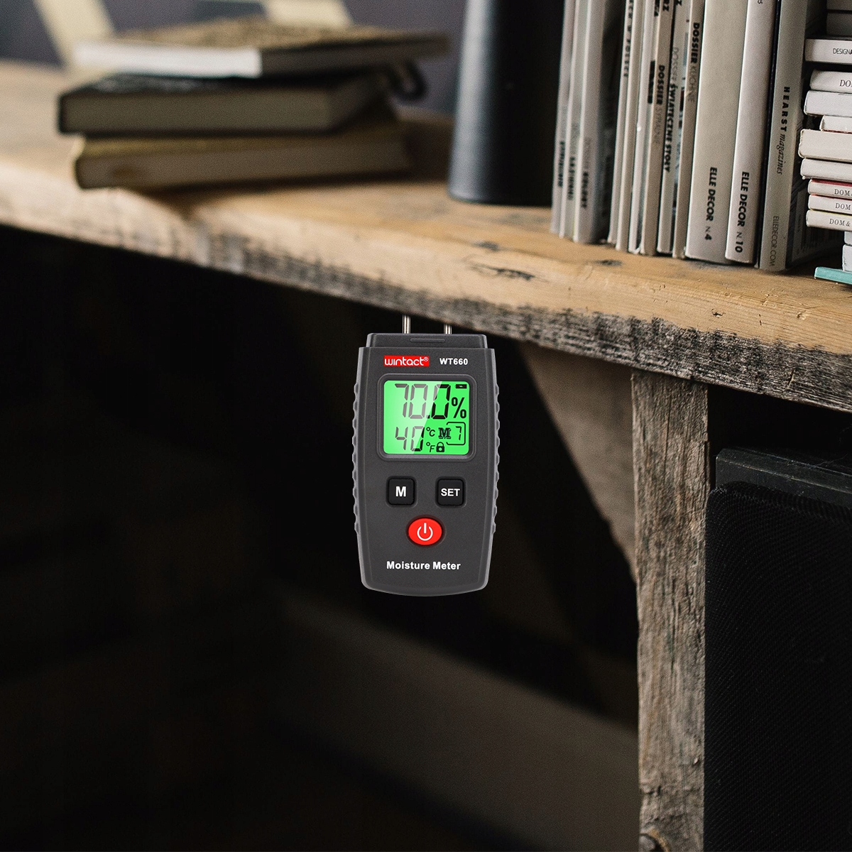 Inwazyjny pomiar wilgotności dla większej dokładności