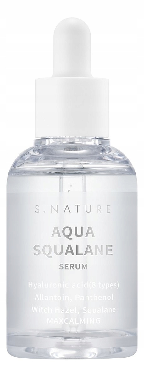 S.Nature Aqua Squalane Serum ze skwalanem do każdego rodzaju cery 50 ml – Idealne nawilżenie dla Twojej skóry