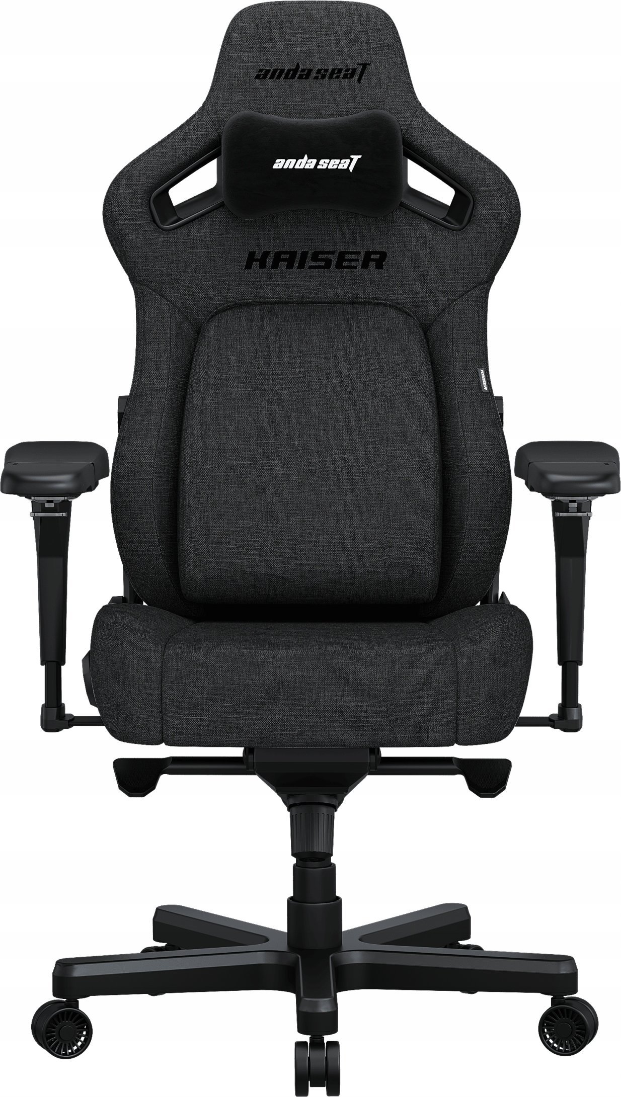 Fotel gamingowy Kaiser 4 XL Anda Seat – Komfort i styl w ciemnoszarym wydaniu