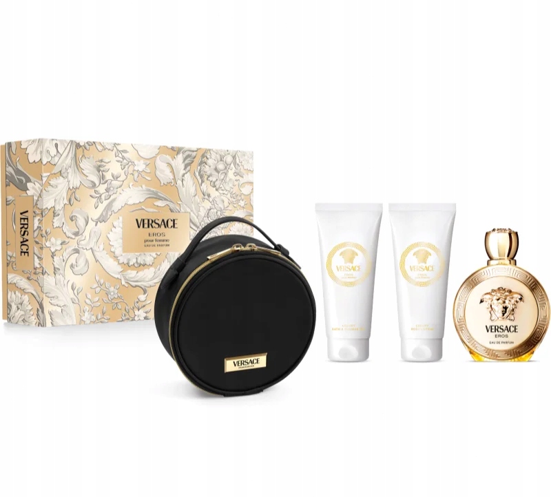 Co zawiera zestaw Versace Eros Pour Femme?