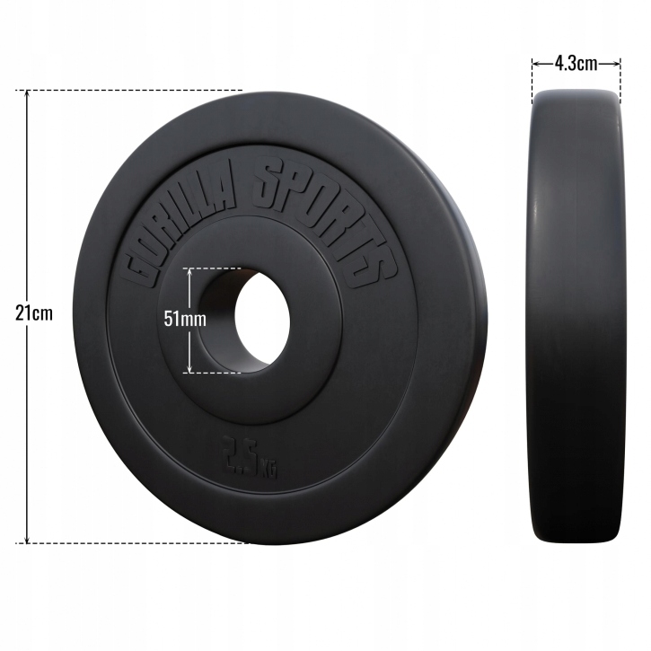 Otwór 51mm – Pasuje do standardowych gryfów