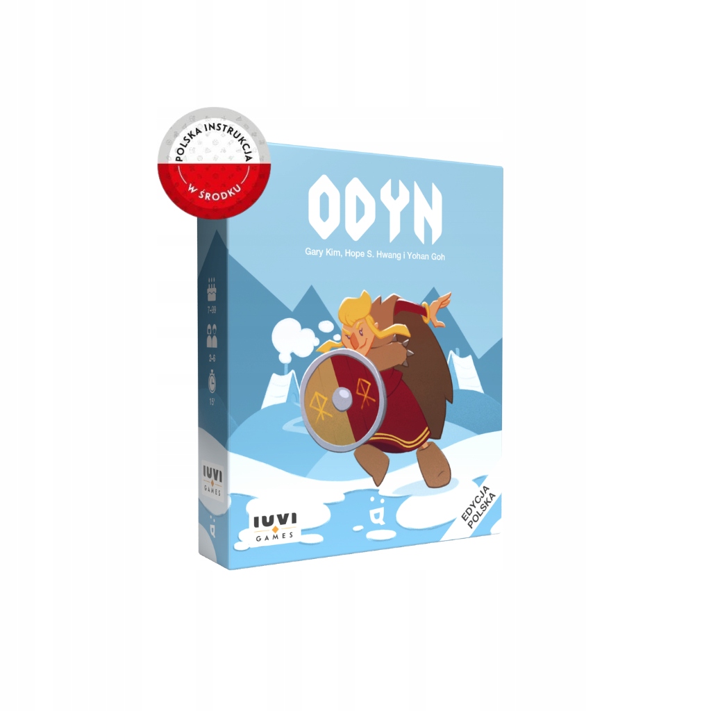 Helvetiq Odyn (PL) IUVI Games – Gra planszowa dla małych wikingów