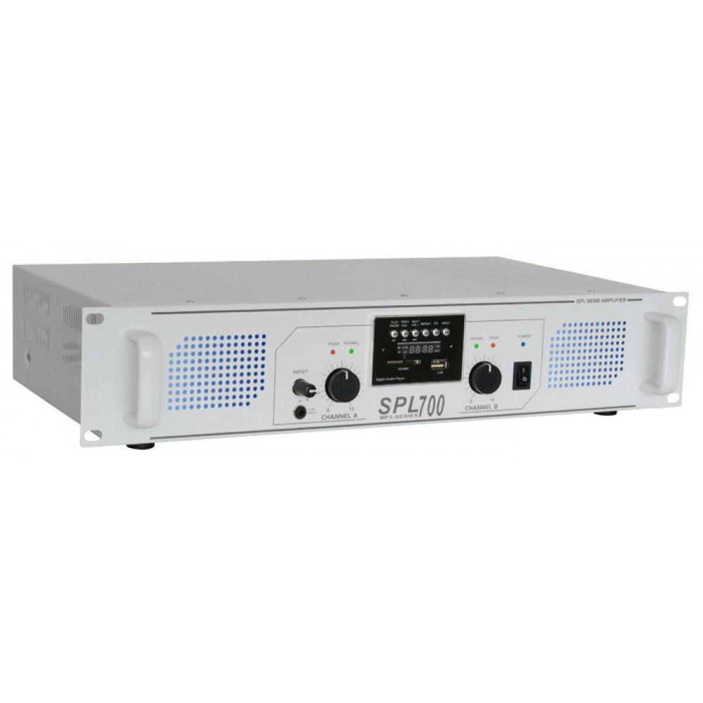Wzmacniacz SPL 2x 350W 700MP3 Skytec – Idealny wybór dla DJ-ów