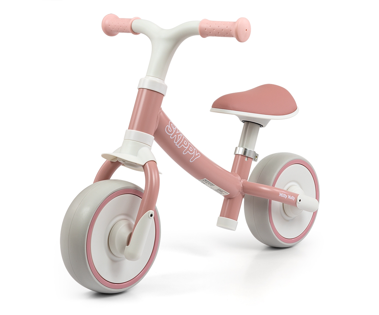Milly Mally Rowerek Biegowy Skippy Pink – Idealny dla Twojego Malucha