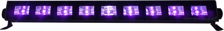 Belka oświetleniowa ML Belka LED BAR UV 30W 9x 3W Ibiza – Stwórz niezapomniane efekty świetlne