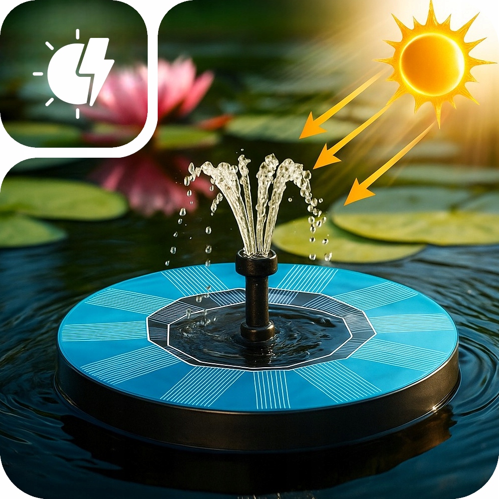 Zasilanie energią słoneczną – Bez kabli i baterii