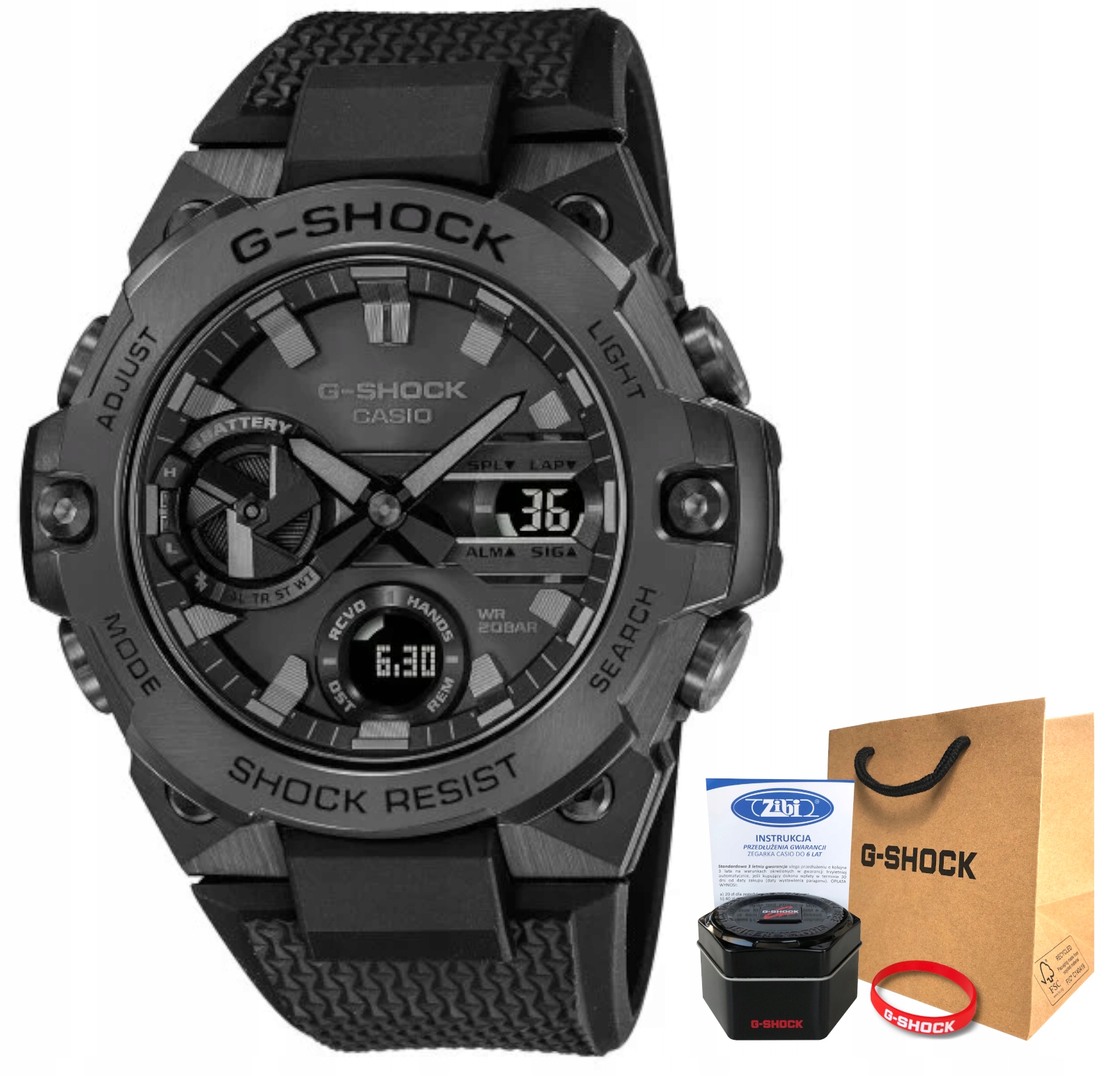 Wytrzymałość i odporność na wstrząsy – Technologia G-SHOCK