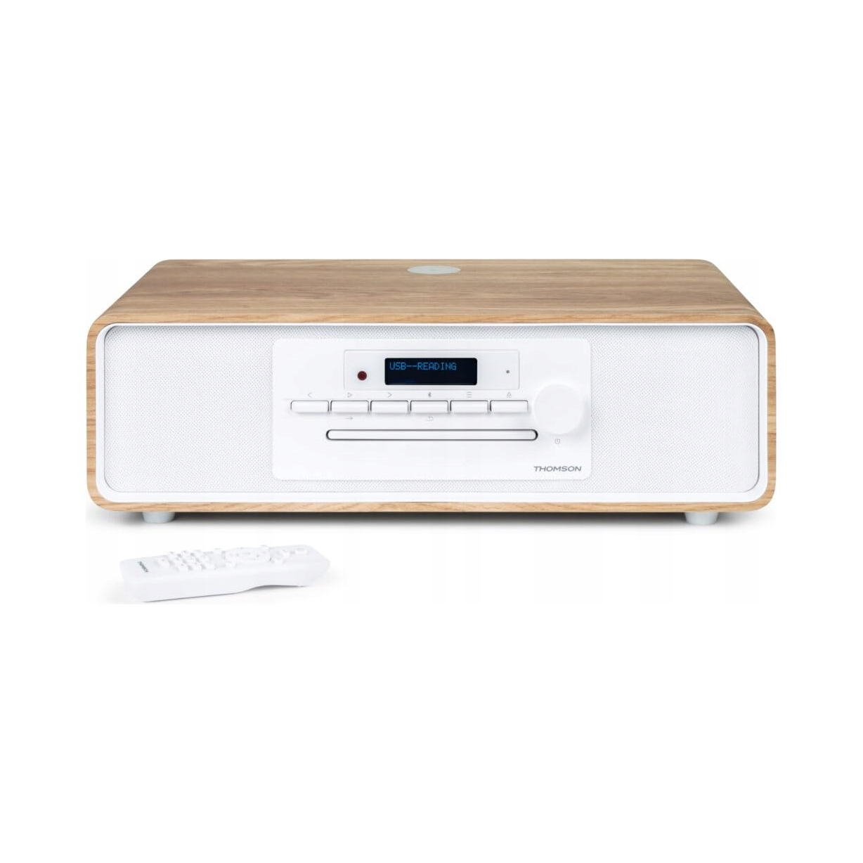 Miniwieża Hi-fi Thomson MIC301IDABBT – Elegancja i nowoczesność w Twoim wnętrzu