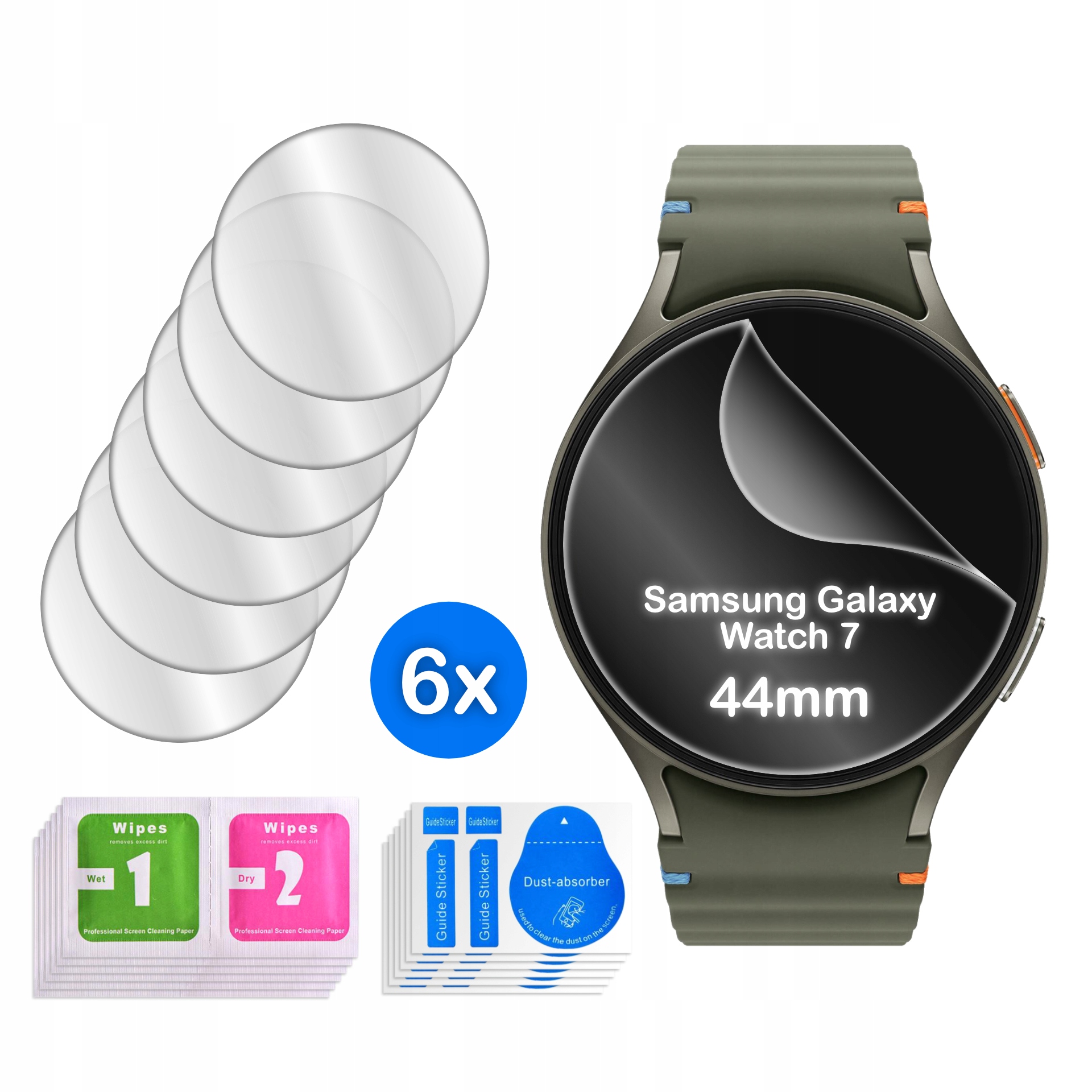 Folia do Samsung Galaxy Watch 7 44mm – Nowoczesna ochrona ekranu
