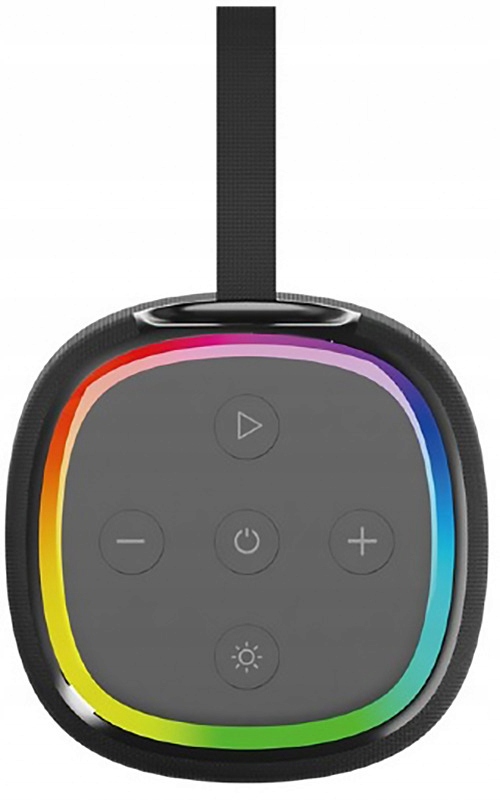 Przenośny głośnik z efektem świetlnym LED RGB