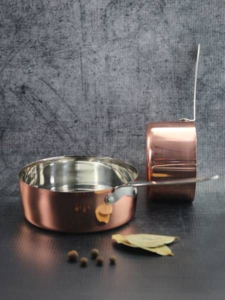 Rondelek miedziany do serwowania potraw / Saucepan copper 8712442954552 / 22170884