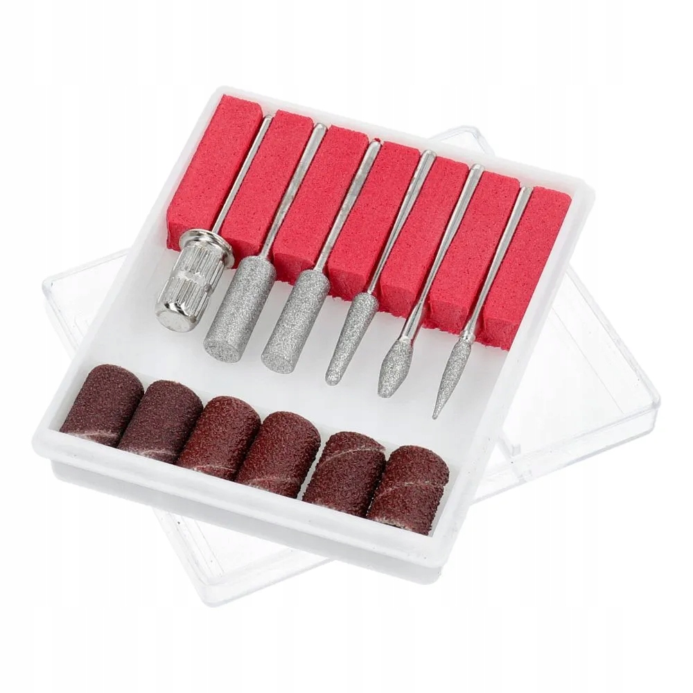 Zestaw frezów do różnorodnych technik manicure