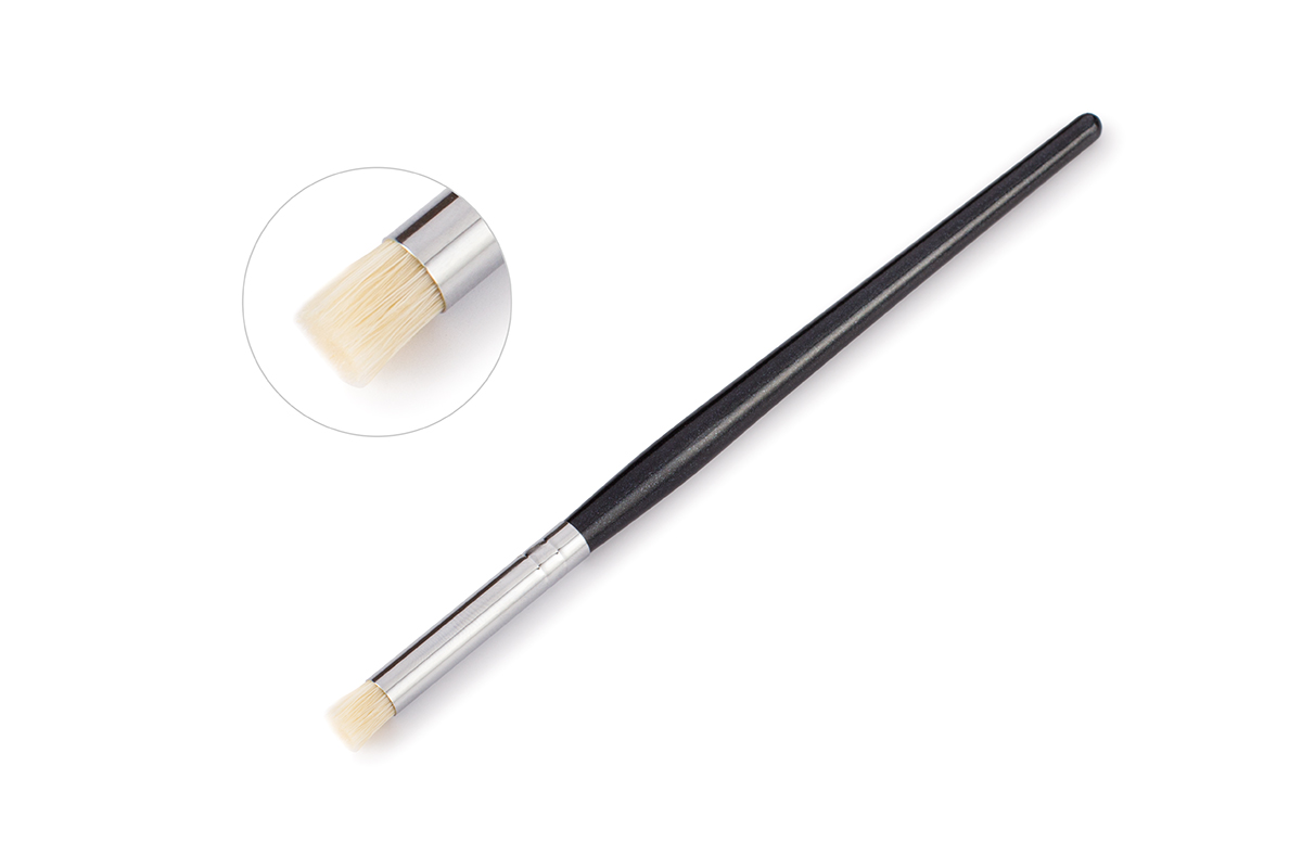PĘDZELEK OKRĄGŁY ŚCIĘTY DO CIENIOWANIA OMBRE #2