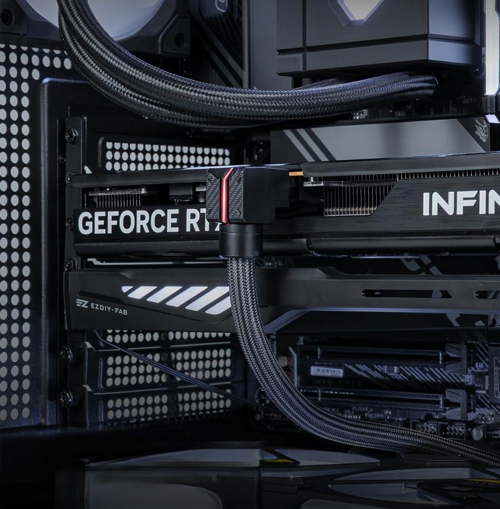 Przewód przedłużacz do GPU 8 Pin RVS EZDIY-FAB Unifas ARGB – Idealne rozwiązanie dla graczy