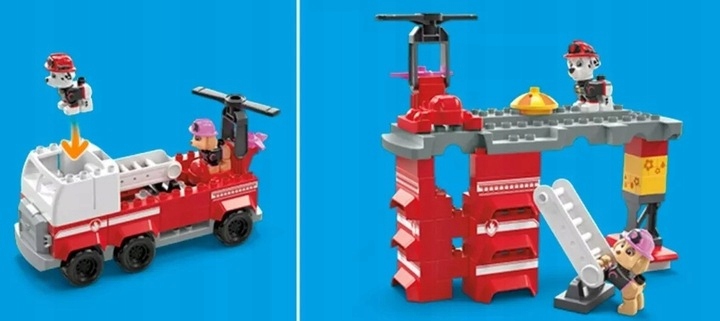 Zestaw klocków z autorskimi ilustracjami