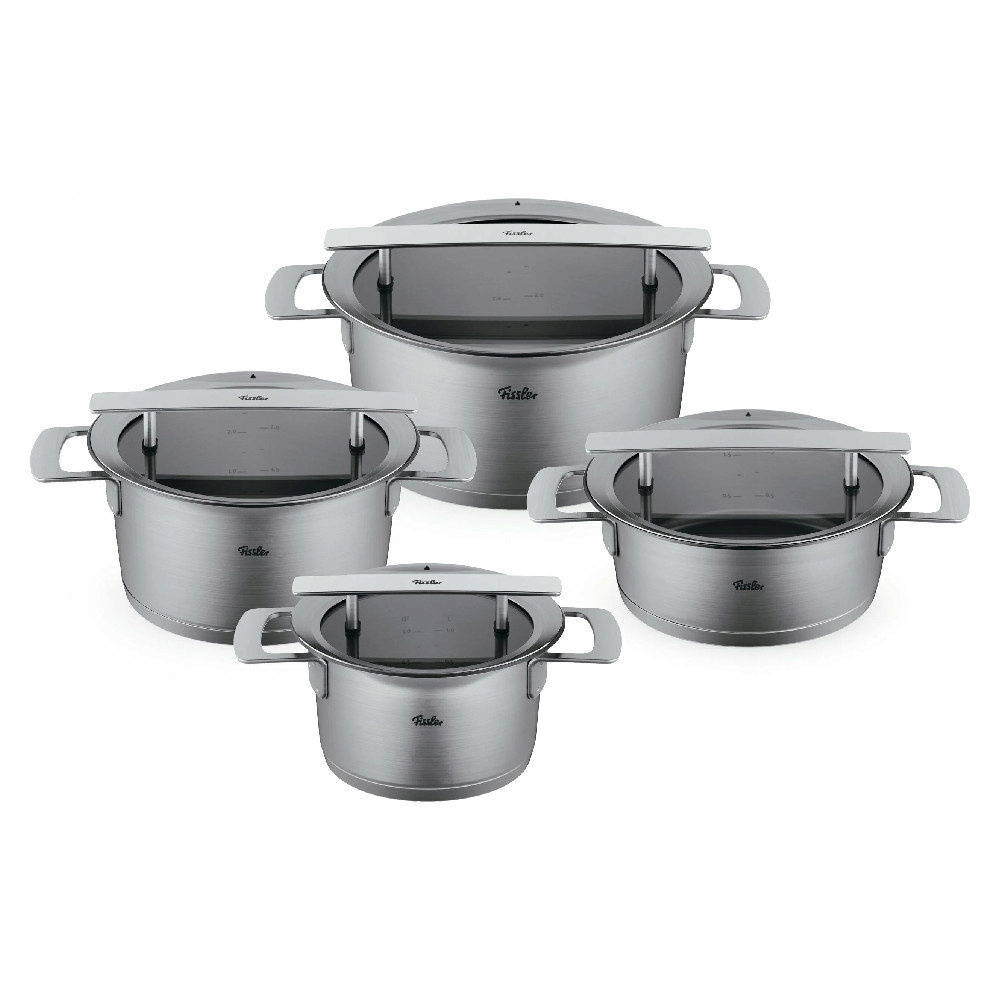 Fissler Phi Collection - Zestaw garnków 4-częściowy dla pasjonatów gotowania