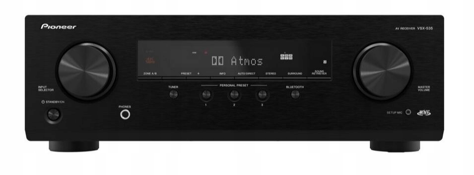 Amplituner kina domowego Pioneer VSX-535 DAB – Twój klucz do doskonałego dźwięku