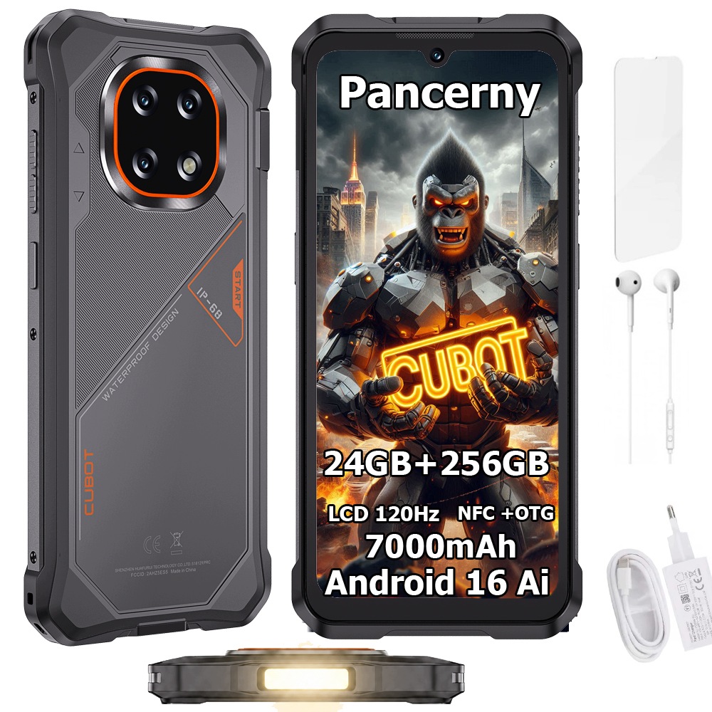 CUBOT KingKong ES5 – Pancerny smartfon z Android 16 i baterią 7000 mAh