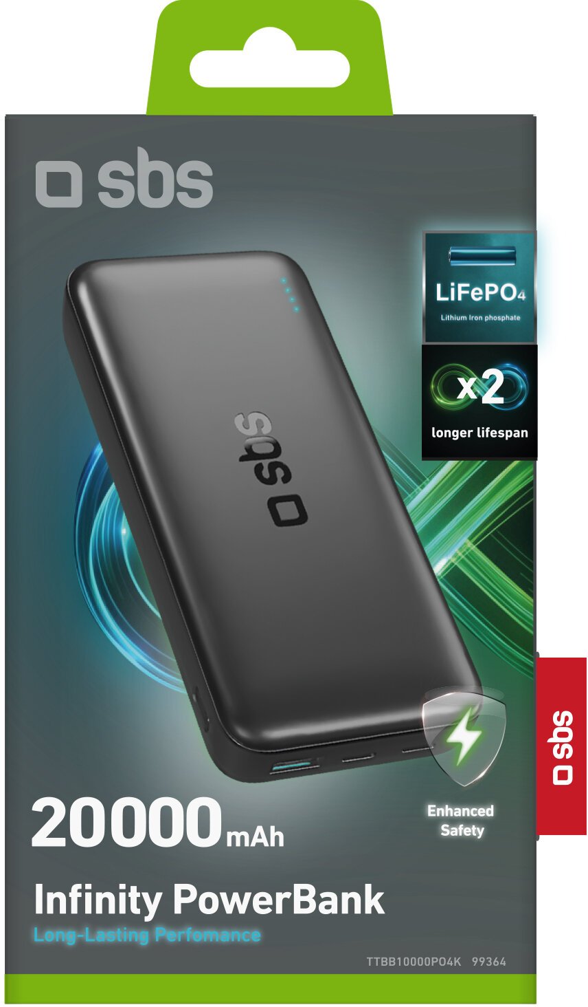 Główne cechy Powerbanku SBS Infinity