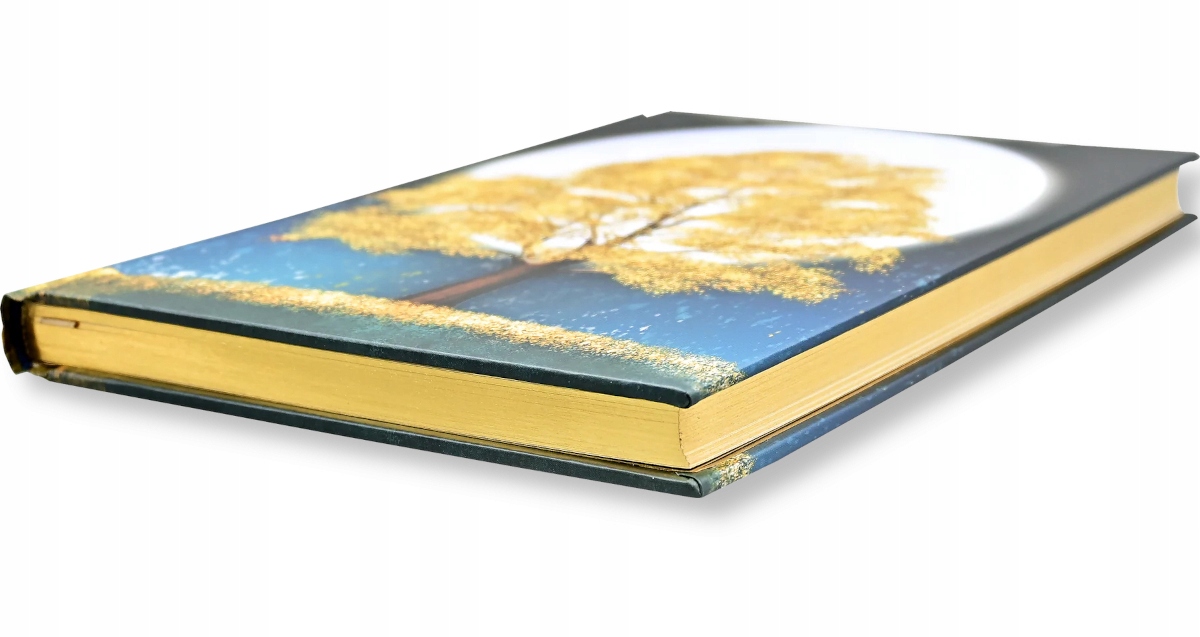 Złocone brzegi stron – luksusowy detal