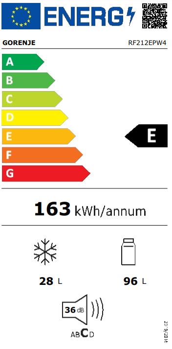 Klasa efektywności energetycznej E – Ekologiczne rozwiązanie