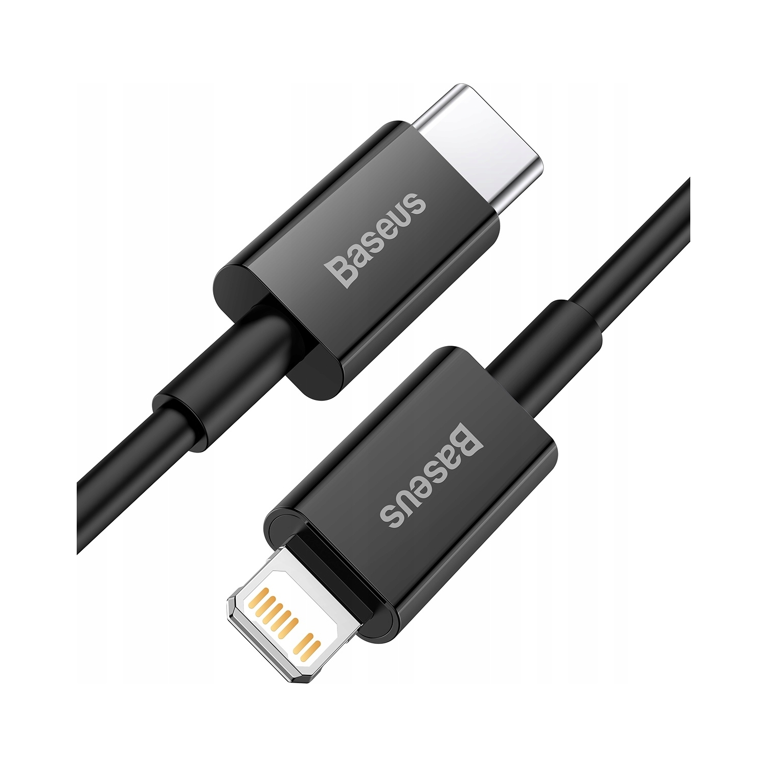 Kabel USB-C - Lightning 2 m Czarny (BSU2663BLK) – Szybkie ładowanie i transfer danych