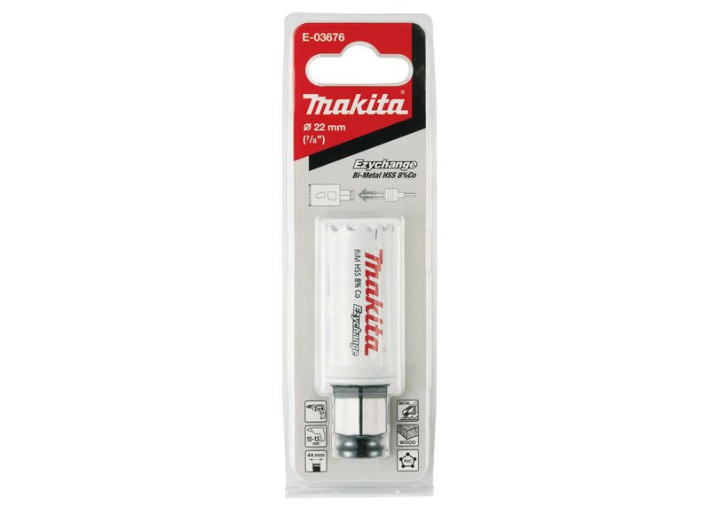 Makita E-03676 – Otwornica BIM HSS-Co 22mm do metalu i drewna