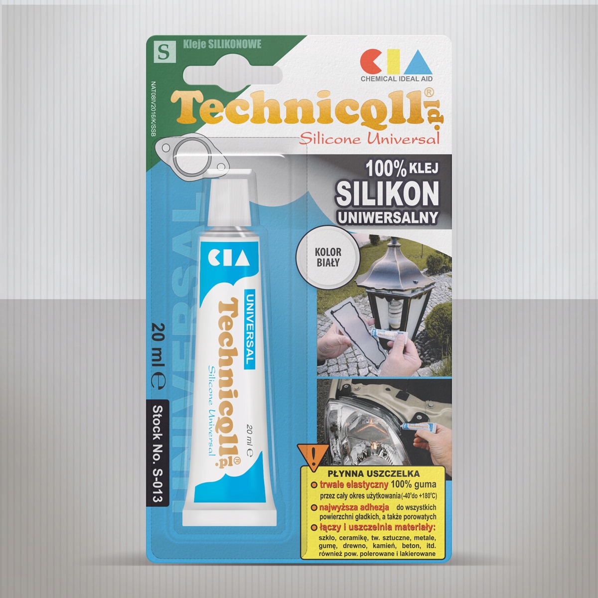 Silikon uniwersalny 20 ml TECHNICOLL – Niezbędny w każdym domu