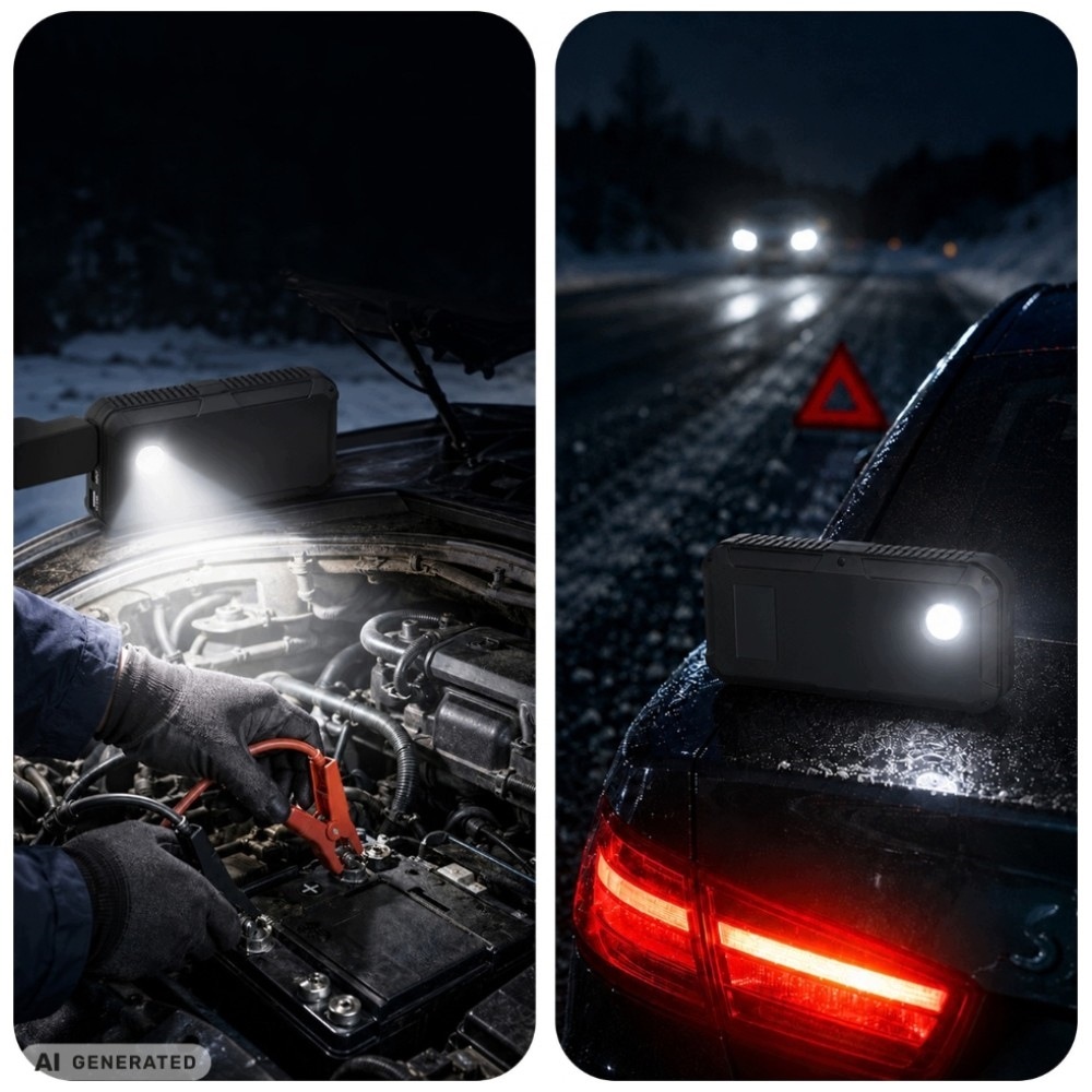 Lanternă LED cu mod SOS – Suport esențial după lăsarea întunericului