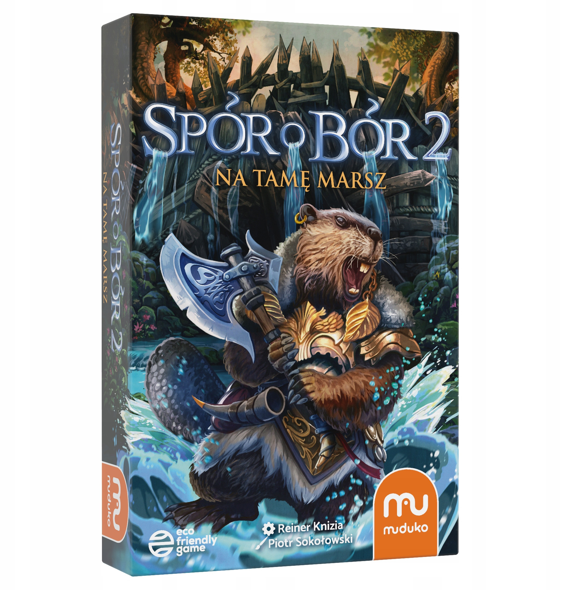 Gra planszowa Spór o Bór 2. Na tamę marsz – Taktyczna rywalizacja w Bitwie o Rzekę